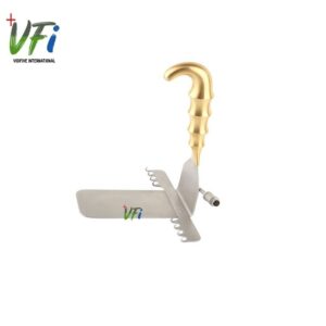 Saldanha Retractor Fiber Optic Small 6cmx12.5cm